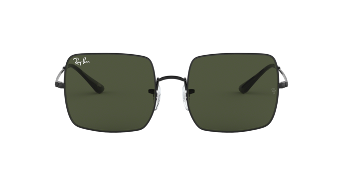Óculos de Sol Ray-Ban Square RB 1971L 914831 Black e Preto 54